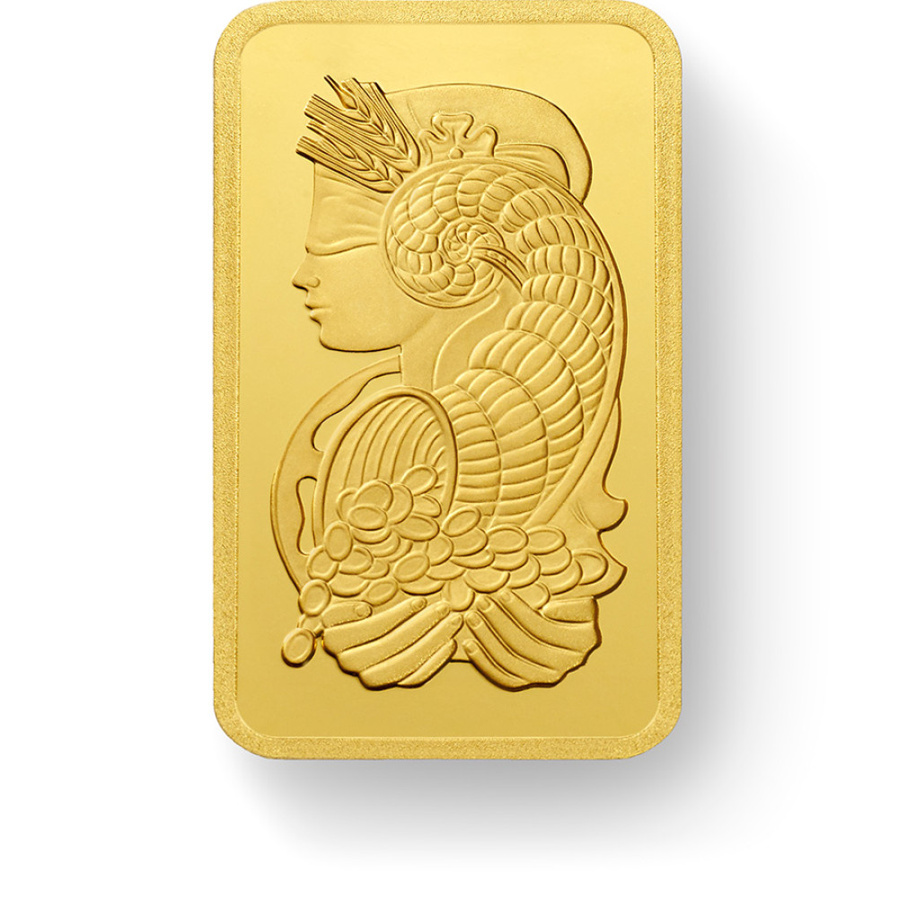 100 gram Gold Bar 999.9 - PAMP
