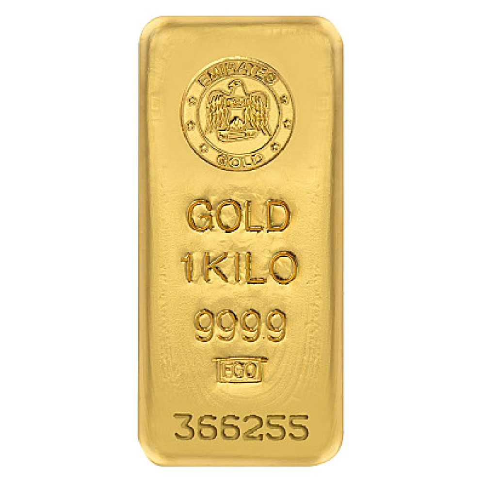 1000 Gram Gold Bar 999.9 - Emirates Gold
