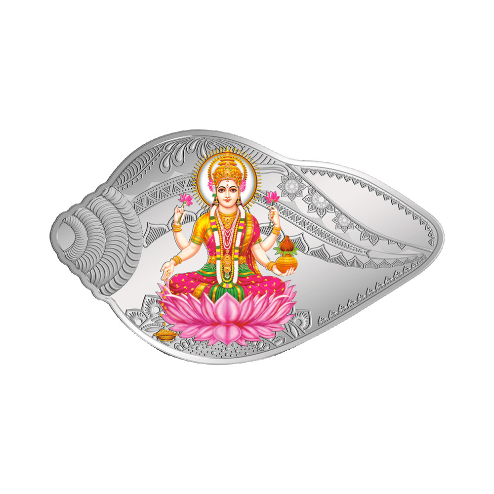 Lakshmi Ganesha 50 Gram Silver - 999.9